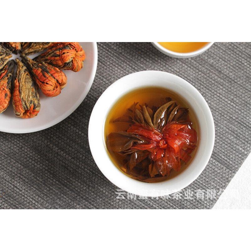 500г Чай Юньнань Дянь Хун Фэнцин Ранняя весна Пагода лилий Дянь Хун — фото 6