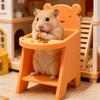 Built-in Dish Mini Pet Dining Seat Mini Small Pet Seat New Hamster Dining Chair  Small Rat Cage