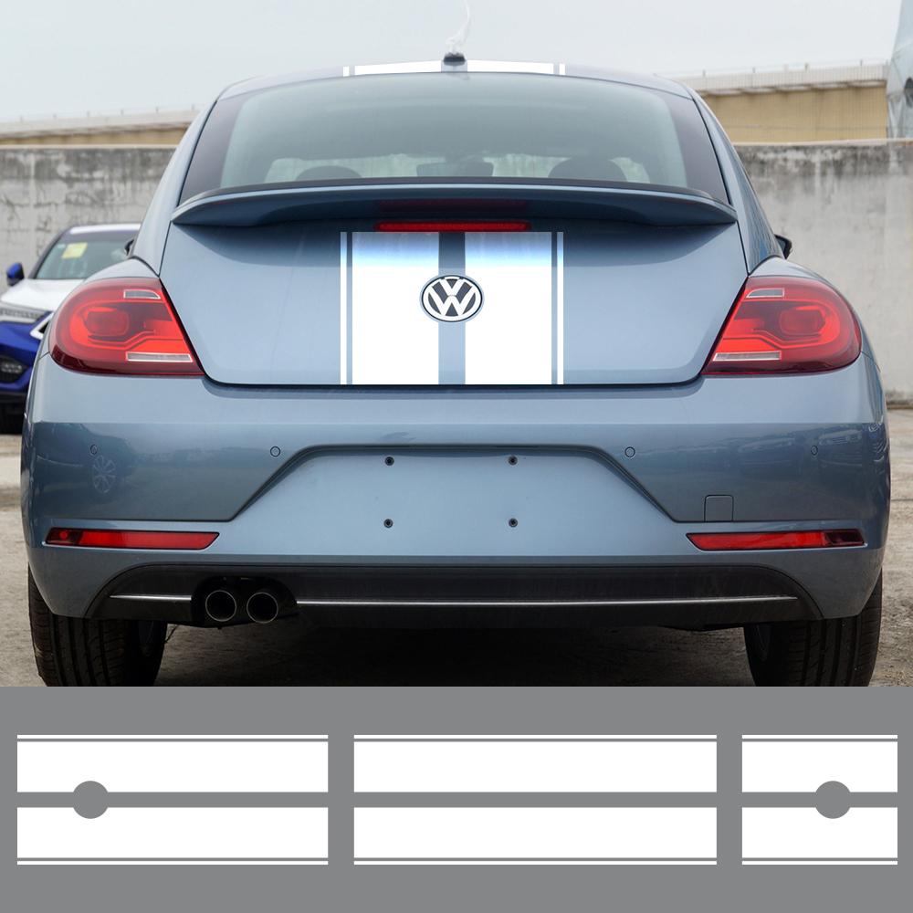 Kit Strisce Styling Cofano Tetto Bagagliaio Posteriore Per Volkswagen Beetle A5 2011-2018 Decalcomanie Viniliche Adesivi Accessori Tuning