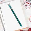 Erasable Gel Pen with Reusable Eraser Cute Lucky Ladybug Design Pen Smooth Writing Clean Erasing Pen for School Office