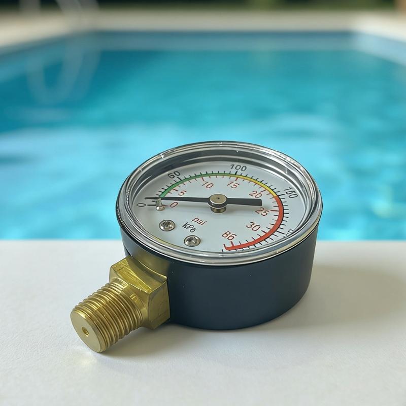 Swimming Pool Filter Sand Tanks Pressure Gauge With Colorful Dials For Easy Reading And Quality Plastic Construction