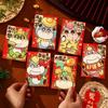 6pcs Thickened Lucky Red Pocket Blessing Money Envelope Red Pocket New Year Money Bag  Birthday Gift