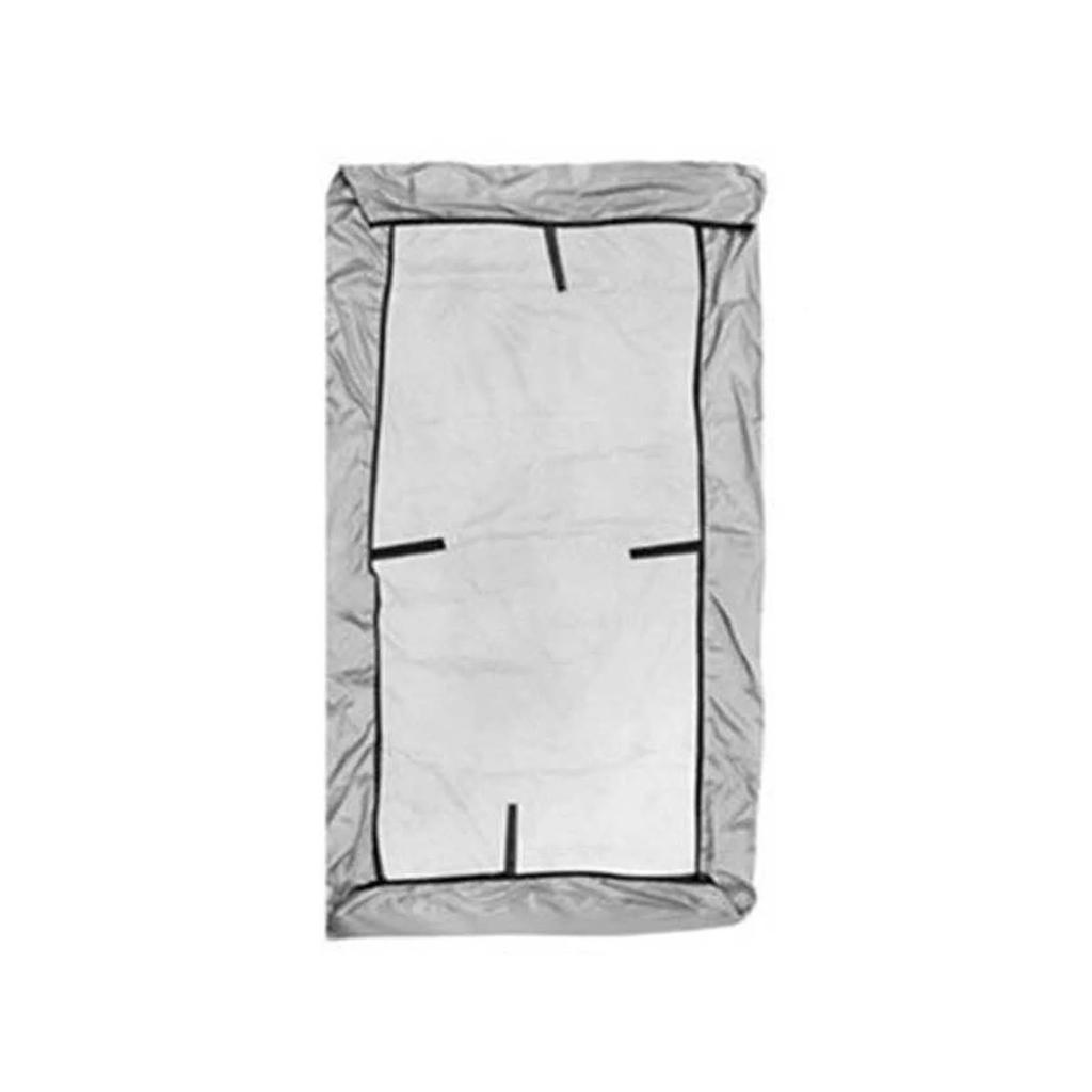 84*48in Straight Edge Rain Canopy Cover Top Rain And Sun Cover Outdoor Courtyard Waterproof Swing Canopy Cover