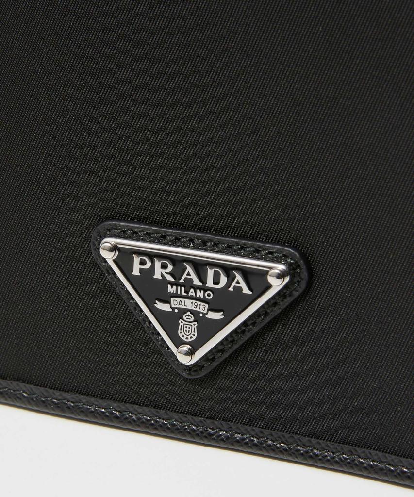 Prada Men's Re-Nylon Bi-fold Wallet, 2MO738 2DMH, NERO [Parallel Import]