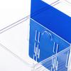 Betta Fish Tank Aquarium Sturdy Decorative Transparent with Divider Bowl for Home Office