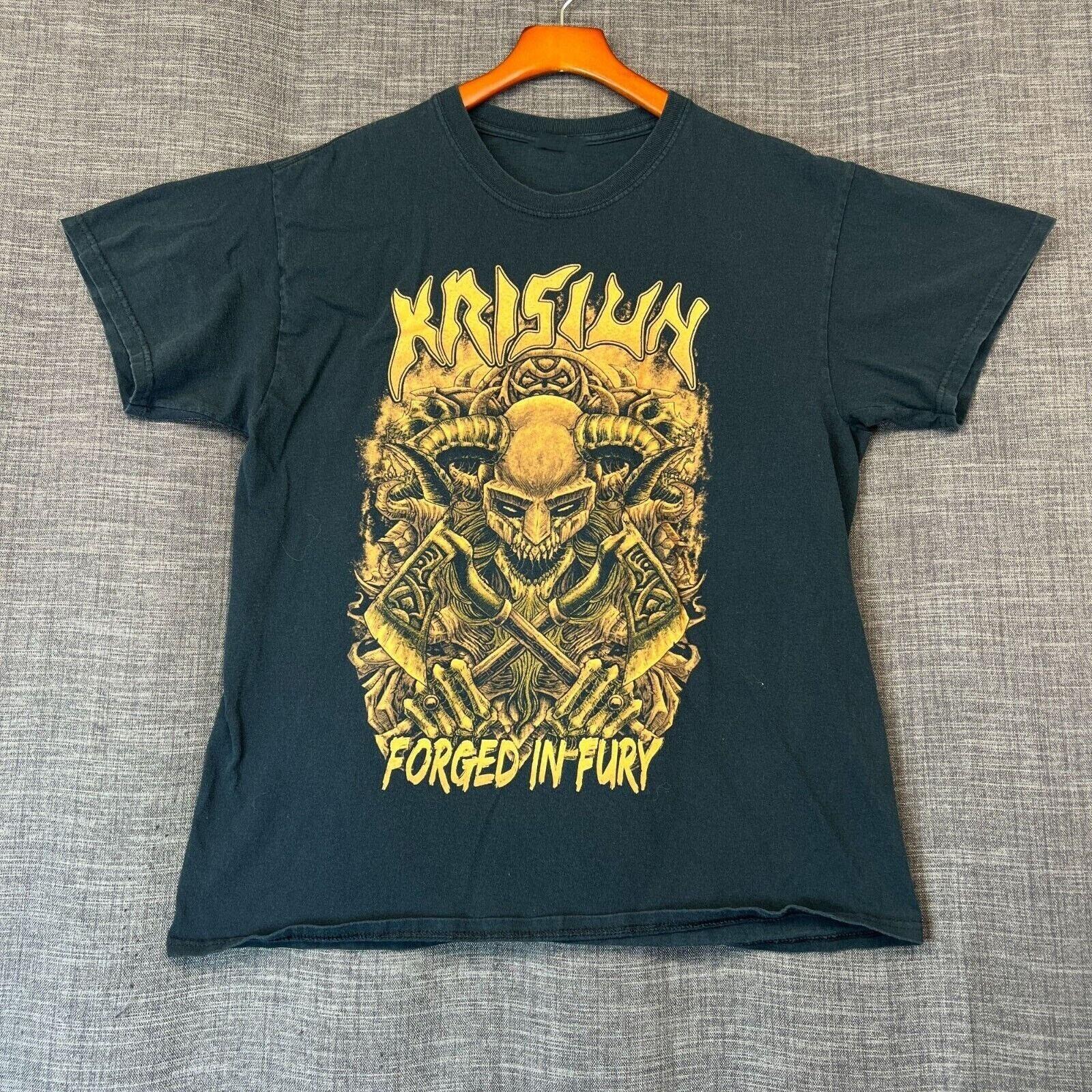 

KRISIUN band Black Color Cotton All Size Shirt 2side Gift For Fan BL681 3XL