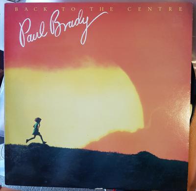 LP Record PAUL BRADY  Back To The Centre MERH86 MERCURY 1986 UK  Europ Rock Used