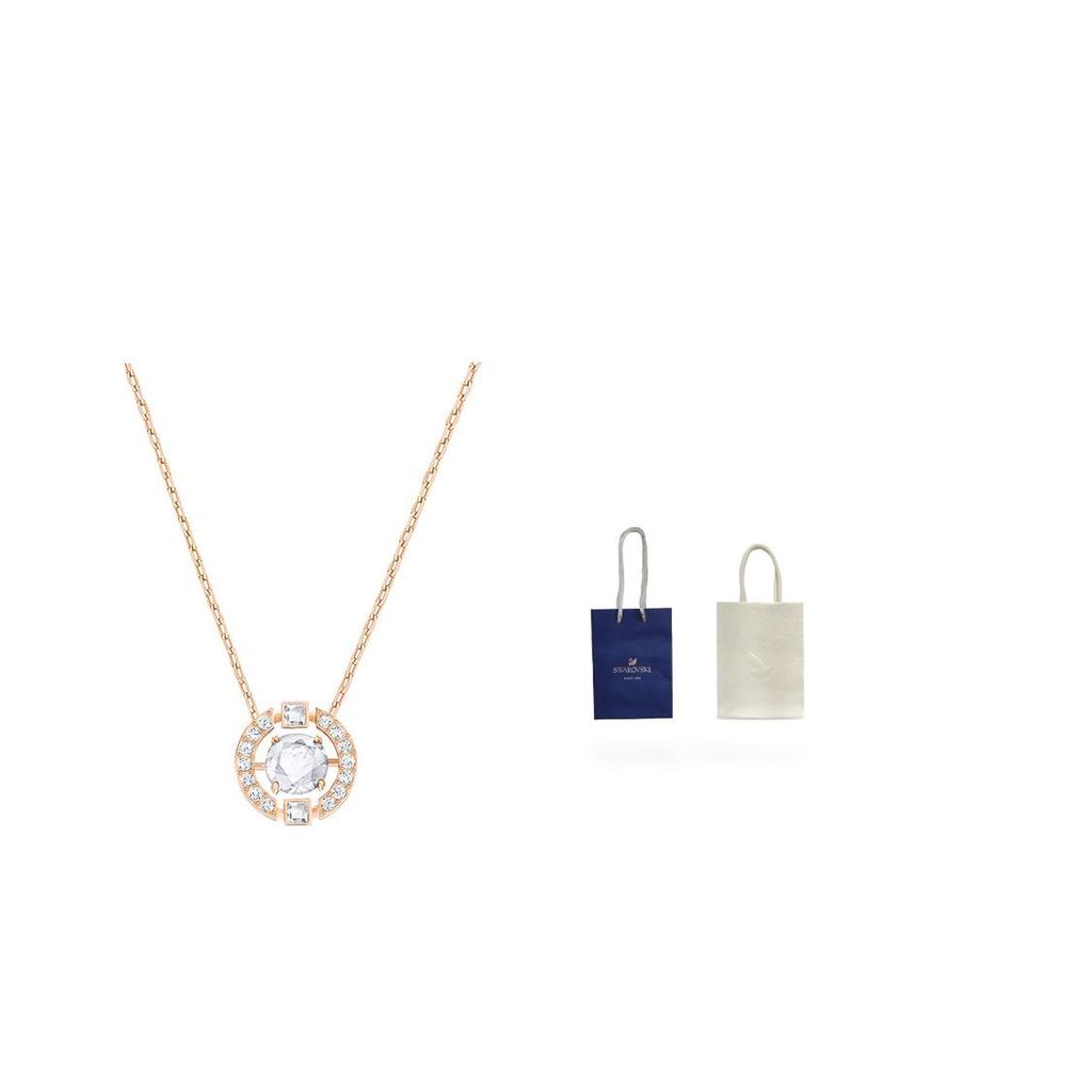 Swarovski Sparkling Heart Crystal Necklace Women necklace Rose-Gold 5272364