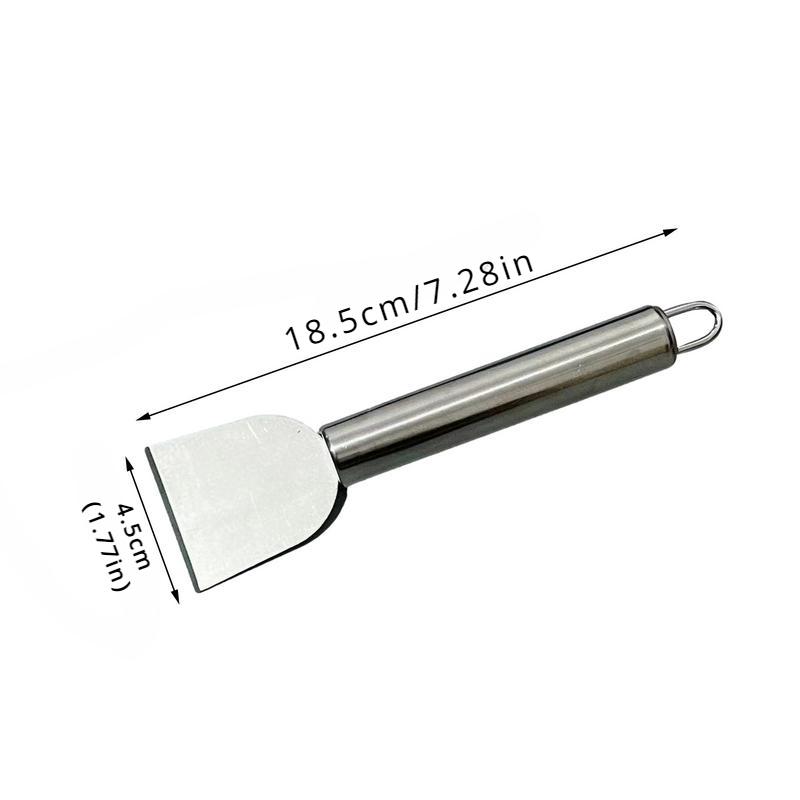 

1 шт. Кухонная чистящая лопатка Скребок для стеклокерамической плиты Удалитель льда из морозильной камеры Лопатка для дезактивации стекла Скребок для удаления