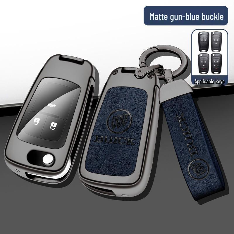 Buick Metal Key Cover for Regal, LaCrosse, Envision, GL8, and Yinglang GT.