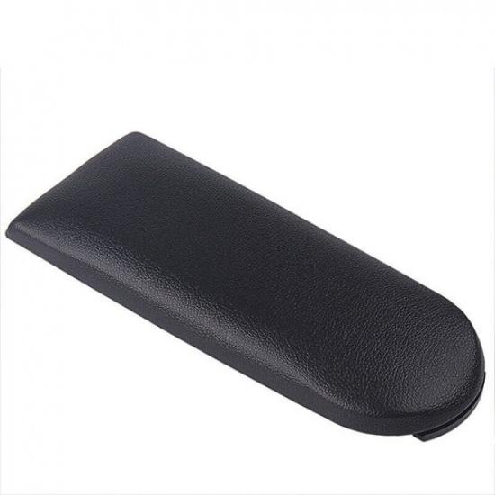 Fits VW Beetle Center Console Armrest Cover Lid Jetta Golf Passat Black Leather