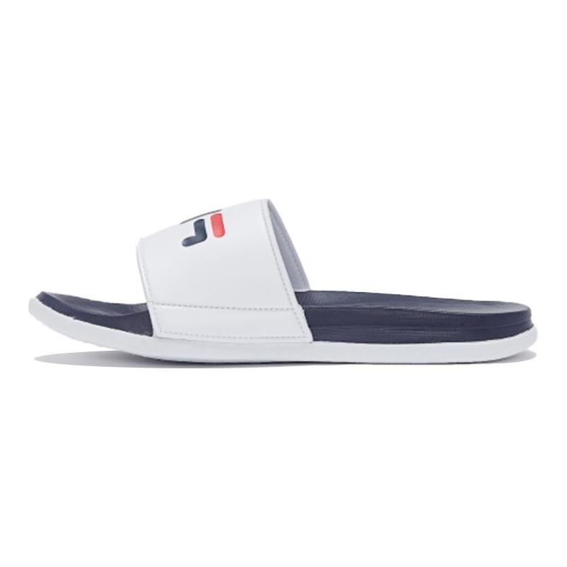 Fila Slicktender Quiet Slide Slippers Unisex White Blue 1SM00564_422