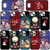 Phone Case for Samsung Galaxy S25 S23 S22 S24 Ultra FE A05 A06 A15 A16 A36 A37 A35 A54 A55 A56 A57 A25 A26 A53 A17 Cartoon Mickey Mouse Minnie Cover