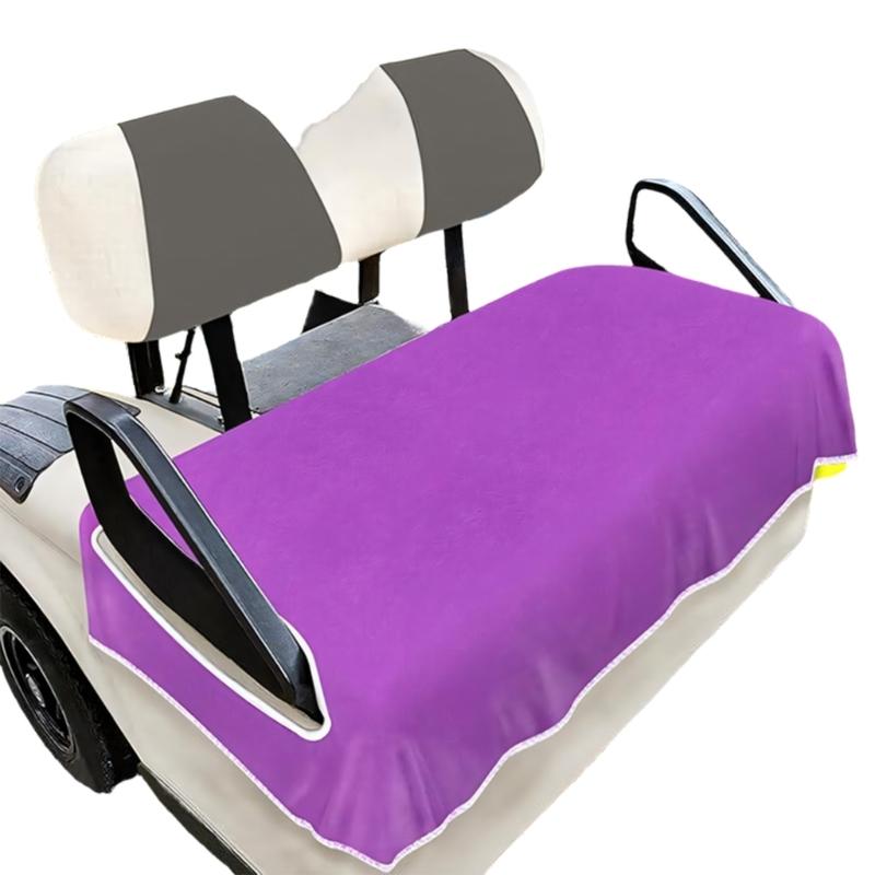 Universal Golf Cart Seat Cover Compatible With Most 2 Seater Carts Having Accurate Armrest Openings For Easy Installation