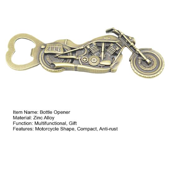 Kreative Nachahmung Retro Motorrad Flaschenöffner Zinklegierung Bieröffner Geburtstag Weihnachten Festival Geschenk