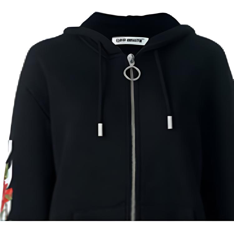 OFF WHITE Sweatshirt Womens Black OWBB011F161921281088