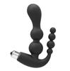 Silikon Perlen Vibrations Anal Plug für Klitorale Stimulation & Anal Expansion