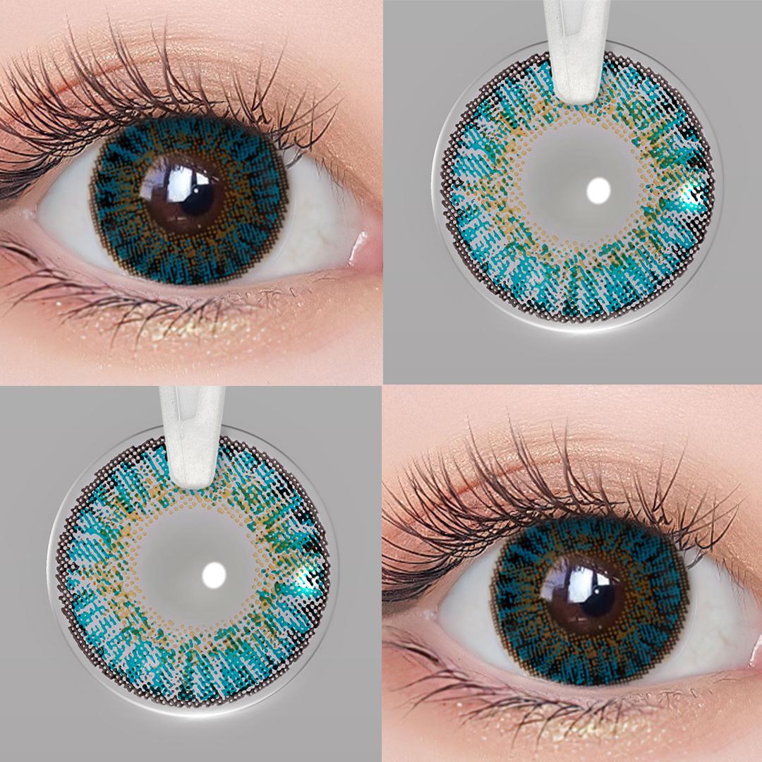 

MAGISTER Мягкие гидрогелевые цветные контактные линзы без диоптрий, 1 пара+ контейнер для хранения 14.5mm