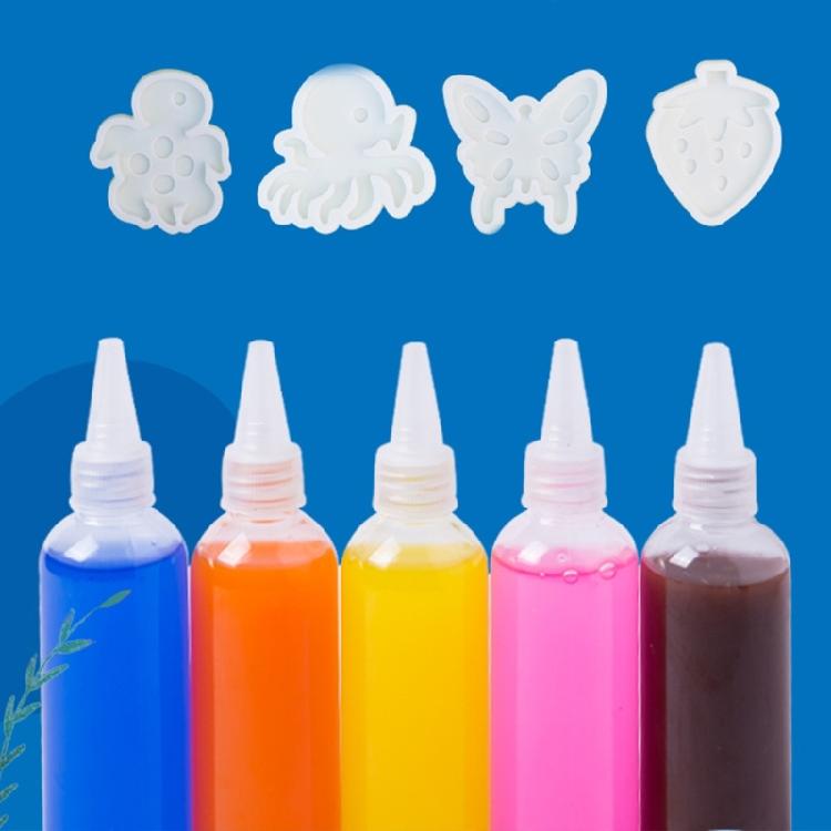 Creative Building Role Play Accessories Magicking Water Gel Toy Easy Carry Case for Kids Ages 5 and Up