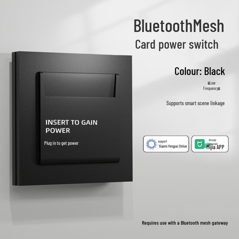 Mijia App-Connected Smart Card Power Switch with Voice Linkage