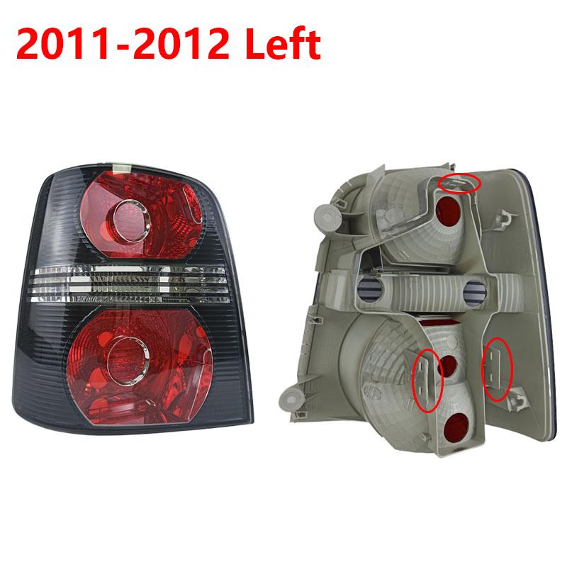 Car Rear Left Right Tail Light Lamp Housing NO Bulbs Tail Light Circuit Board Wire For Volkswagen Touran 2008-2015