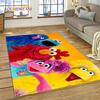 3D Cartoon S-Sesame Street Rug Carpet for Living Room Bedroom Home Decor,Floor Mat Non-slip Decoration for Sofa Doormat Kid Gift