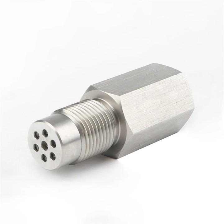 

Проставка датчика O2, универсальный адаптер, удлинитель, двигатель, нержавеющая сталь, совместимый с мини-каталитическим фильтром, автозапчасти, 1 шт. M18X1.5 серебряный