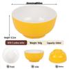 Commercial Melamine Two-Tone Small Serving Bowl