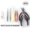 8/9/10PCS/Set Jewelry Making Tools with Plies and Scissor Beading Tool Kit Cutting Pliers for DIY Tools Package Beaders Tweezers