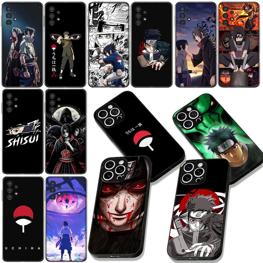 Itachi Uchiha Shisui Sasuke Narutos Phone Cover for Motorola Moto G86 G14 G35 G34 G45 G55 G67 G75 G85 G24 G15 G54 G57 Power Case