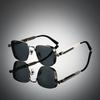 Vintage Square Sunglasses Men Fashion Retro Hip-hop Outdoor Shades Women  Trendy Brand Design Punk Decor Sun Glasses