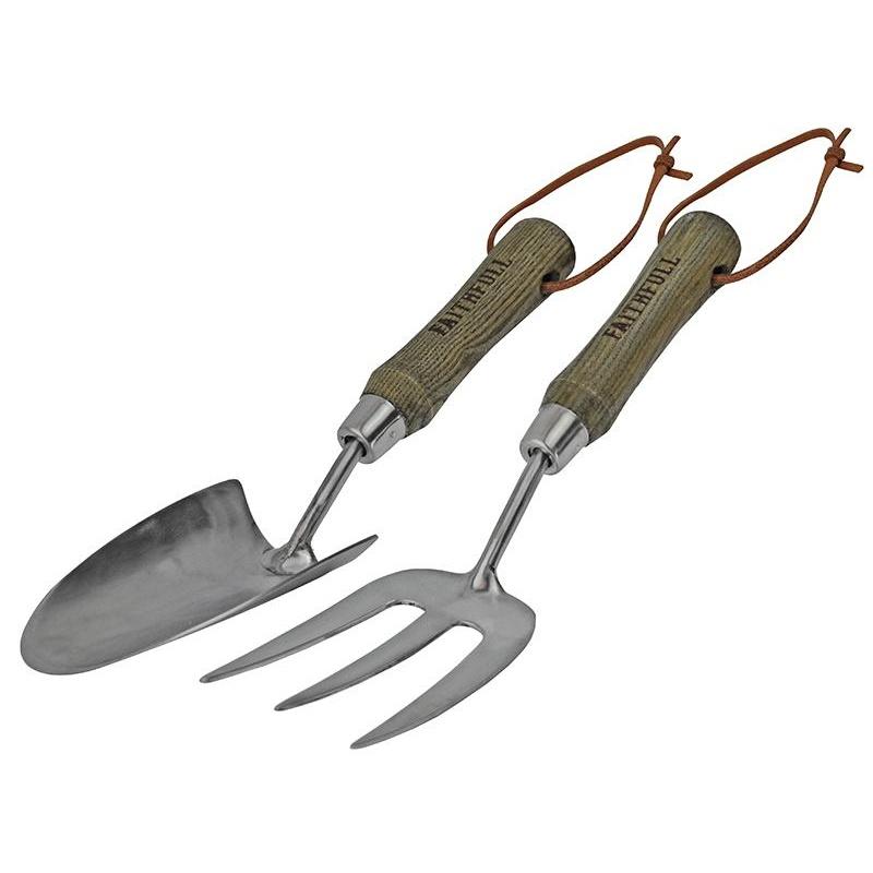 Faithfull Prestige Stainless Steel Hand Tool Set 2 Piece Display Box