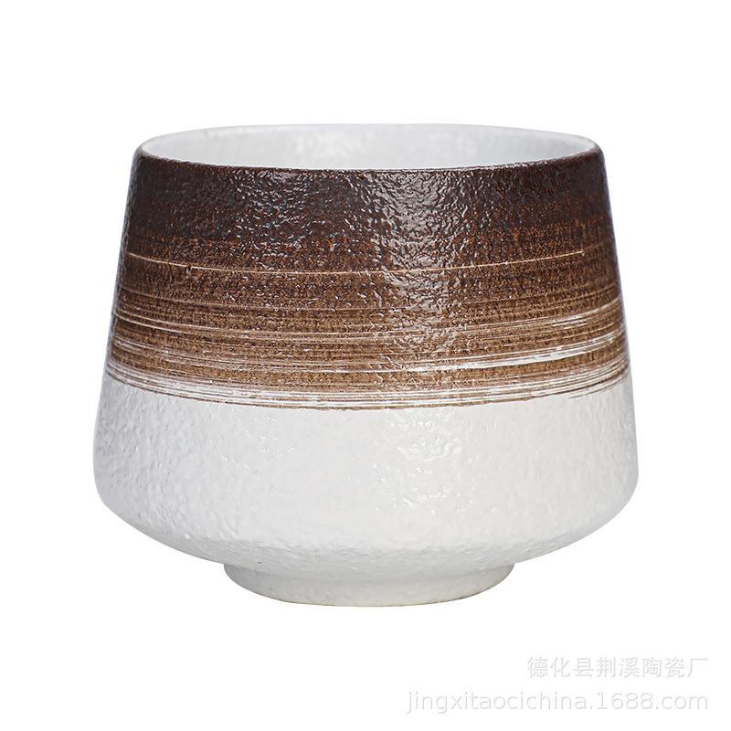 Retro Ceramic Master Cup Espresso Coffee Cup Household Afternoon Tea Small Cup Creative Kung Fu Teacup