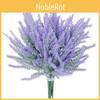Artificial Lavender Flower Bouquet With Plush Embellishments For Home Decor And Wedding Arrangements