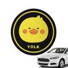 Auto Cup Holder Coaster Anti-Slip Car Interior Insulation Pad Cartoon Animal Aesthetic Water Cup Insulation Pad For  Drinks