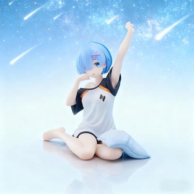 Re:Zero - Starting Life In Another World Rem Stretching Pose Anime Figurine Collectible Decoration