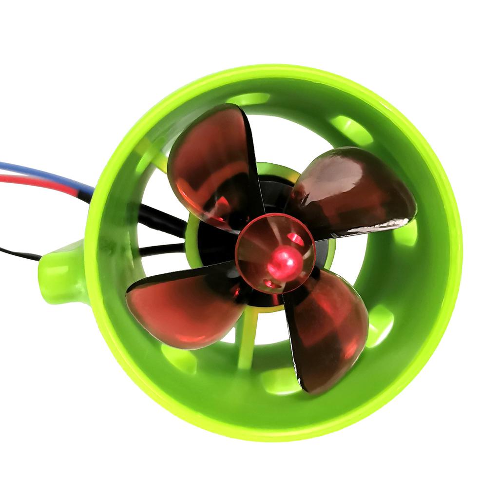 1000KV Underwater Brushless Motor Clockwise with with 4-Blade Propellers 12-24V Waterproof Electric