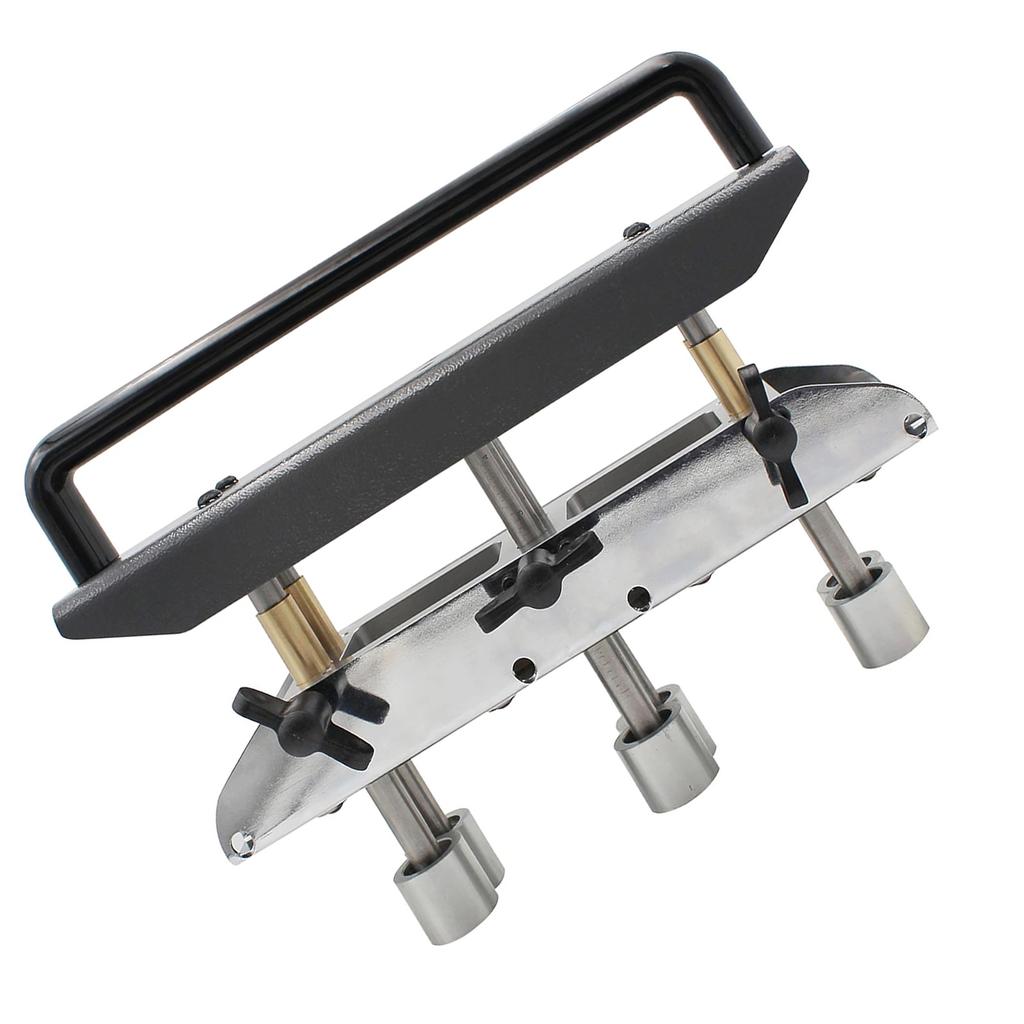 3 Station Edge Roller Bender Roofing Sheet Metal Bending Tool for 0‑90 Degree Angle 13‑130mm Bending