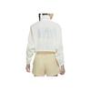 Nike Sportswear Logo Print High Collar Woven Jacket Women Jacket White DX6151-133
