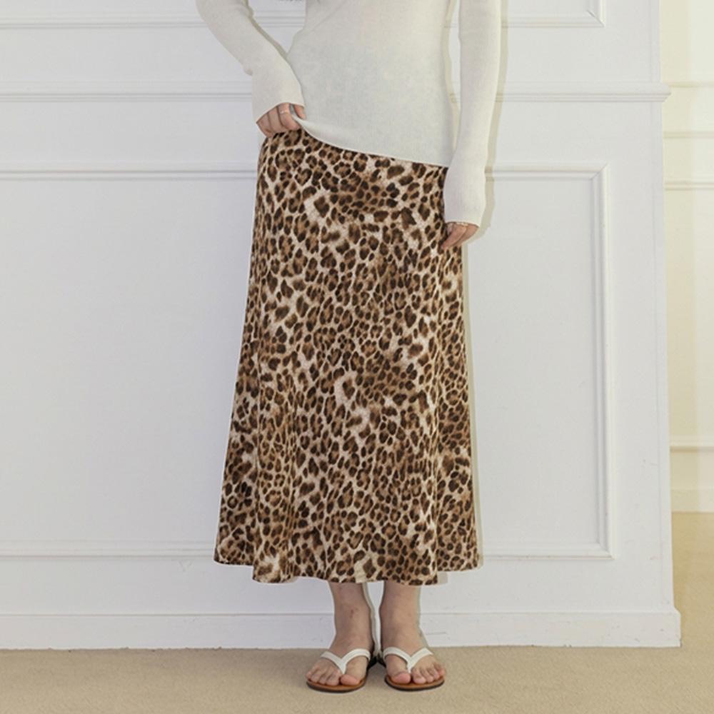 Laengsseon Ls_Chic Leopard Skirt_2Color