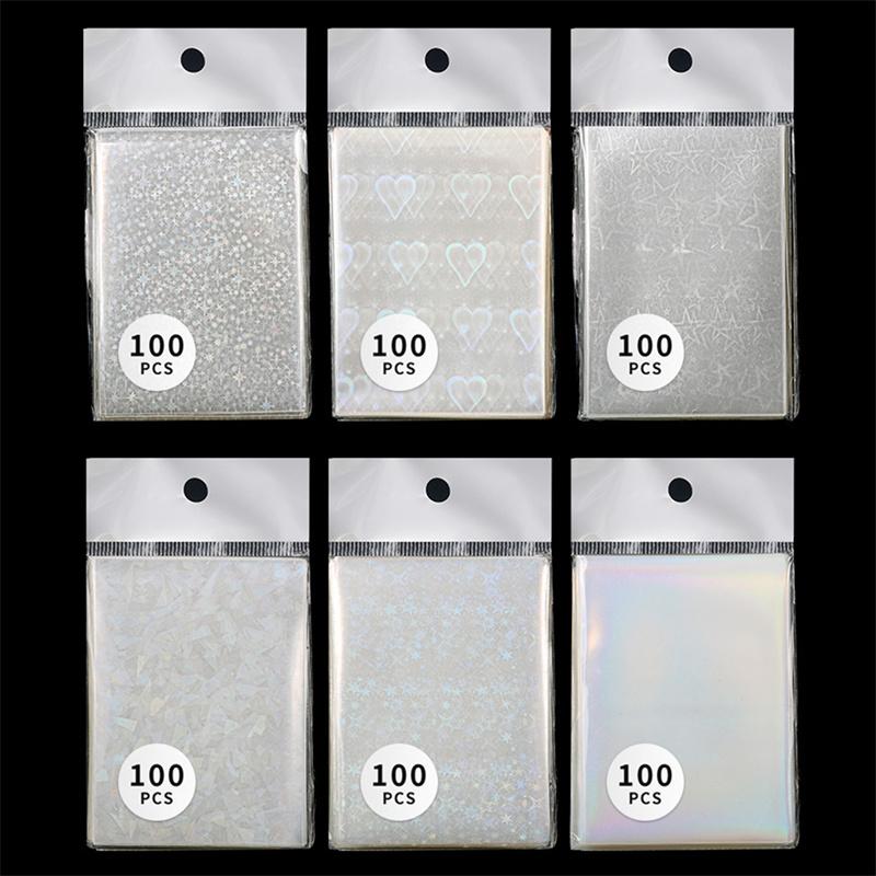 100 шт. чехлы для карт Photcards прозрачный протектор Kpop Shield настольные игры карты Таро Three Kingdoms Poker Toploader