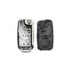 Coque de clé de Voiture Pliante de Remplacement Fob pour VW Volkswagen Golf Mk6 T1guan Polo Passat CC Seat Skoda Octavia 3 Boutons