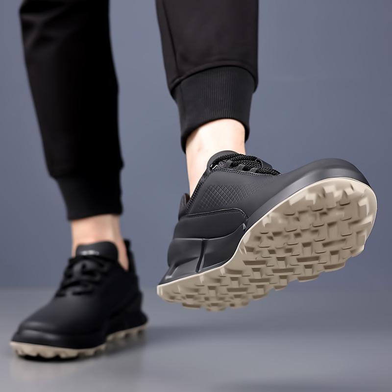 High-end Genuine Leather Men Shoes Outdoor Casual Sneakers Shoes for Men Fashion Sports Trendy Walking Original Outdoor Hiking