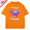 Eurovision Song Contest Stateunisext Tshirt United By Music Divided By Politics Tee Music Festival Vienna 2026 Music Event Clothes
