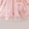 Elsa Princess Dress for Girls, New Long Sleeve Korean Style Dress, Autumn Children's Birthday Gown