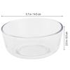 Szklana Miska 6 Calowa Odporna na Ciepło Przezroczysta do Serwowania Sałatek Deserów Owoców na Imprezę Wesele Catering Przezroczysta Naczynia Stołowe Przekąski