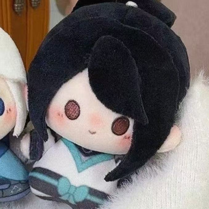 Fearless Contract Nunu Cotton Doll Neon Sage Jiefeng Shadow Cat Cute Pendant Anime Doll