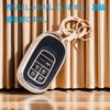 HOYZE Key Case, Key Cover, Cute, Car, Smart Key Case, Key Holder, Carabiner, Key Shell, Scratch Resistant, Lightweight, gold black