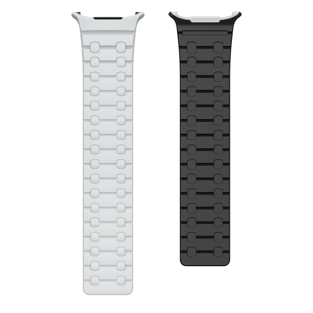 Magnetic Silicone Strap for Samsung Galaxy Watch Ultra 47mm Band for Samsung Ultra 7 47 Galaxy 47MM Men Sports Loop Bracelet