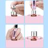 Neu! 5 ml Parfümzerstäuber ätherisches Öl Sprühflasche nachfüllbar tragbarer wiederverwendbarer Kosmetikspender für